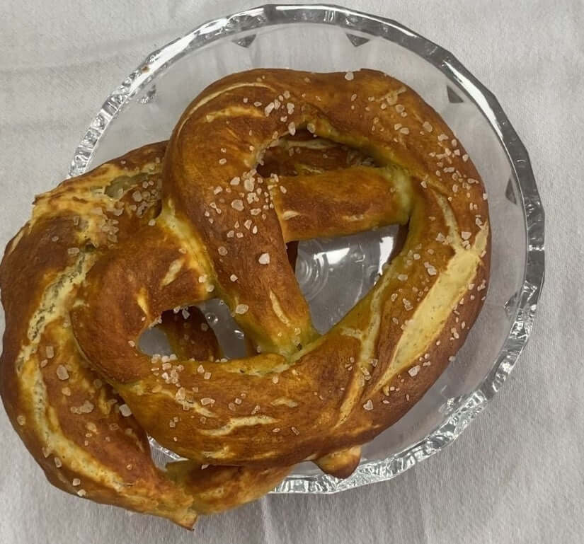 Voici la recette traditionnelle du bretzel allemand.