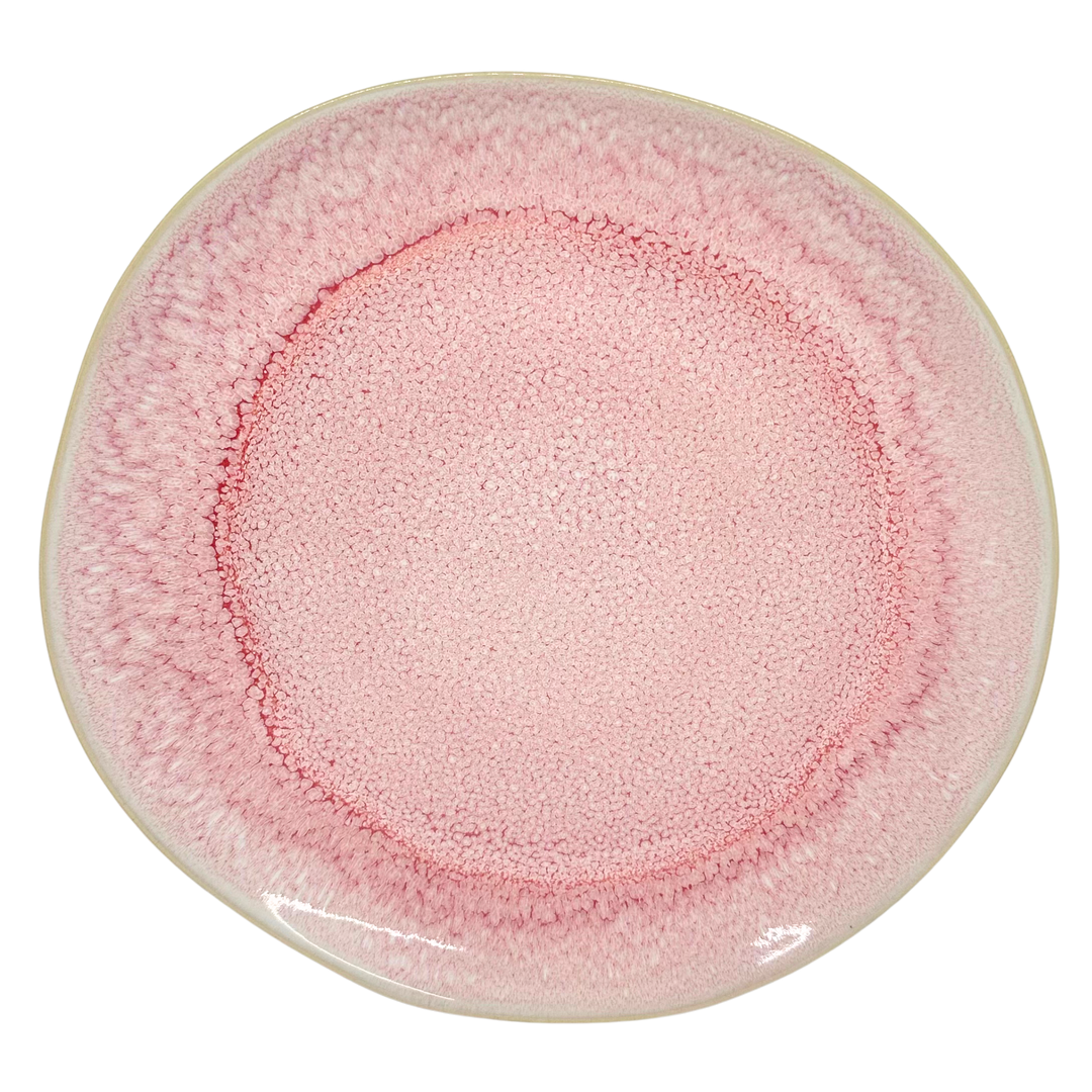 Les assiettes roses artisanales et fabriquées en France et Europe