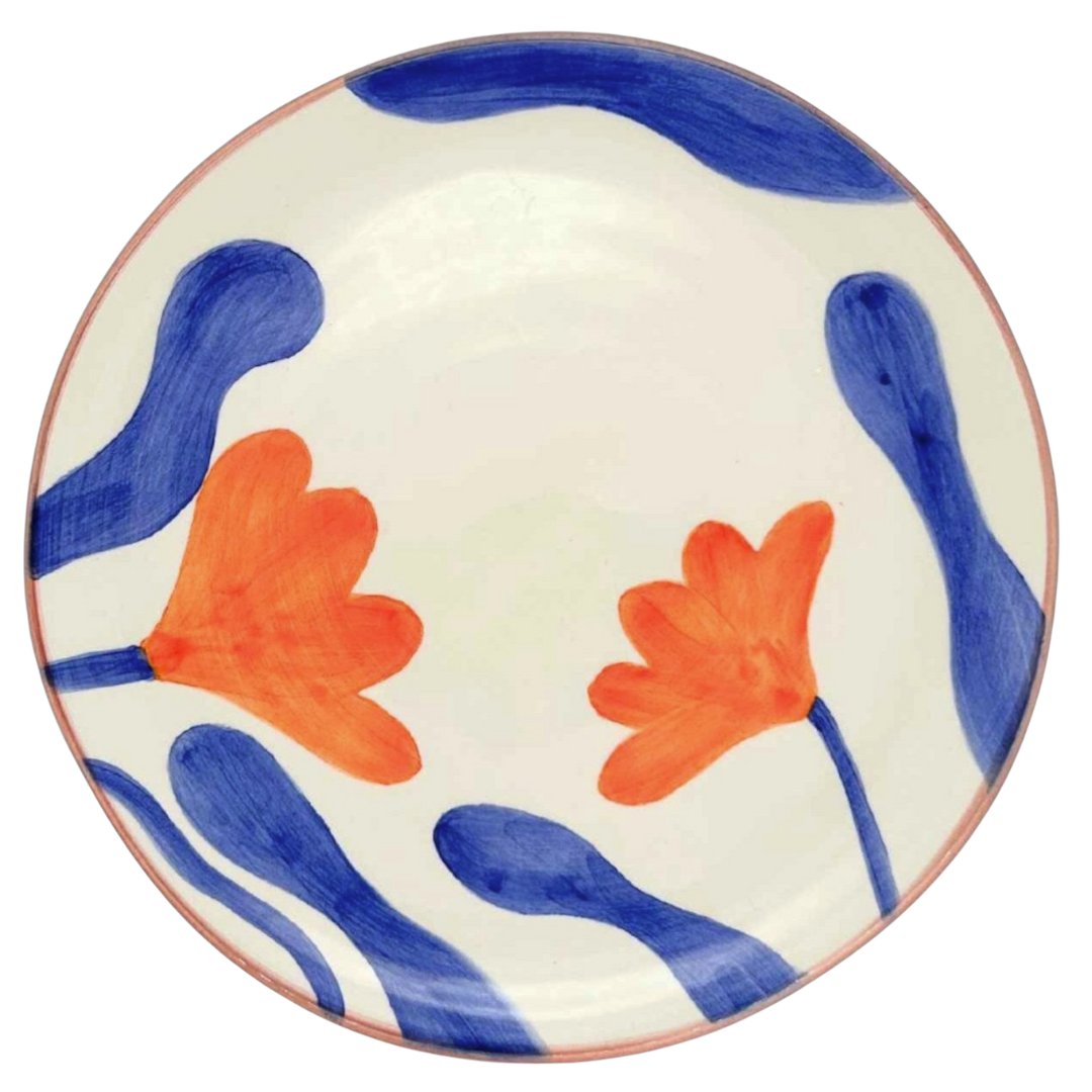 Les assiettes à motifs artisanales et fabriquées en France et Europe
