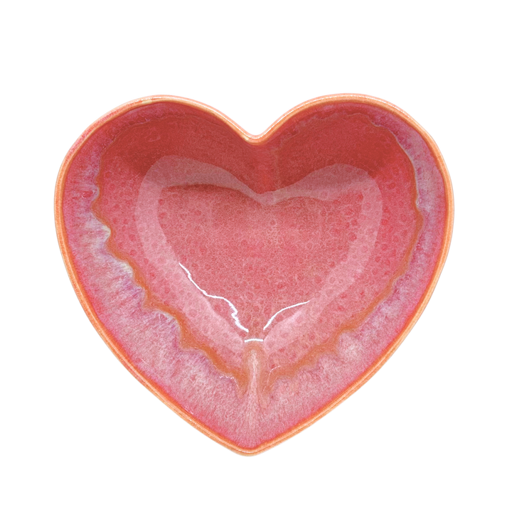Bol coeur rose