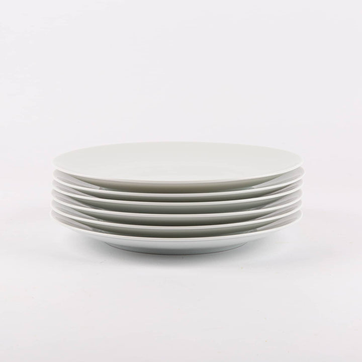 La grande assiette en porcelaine ronde - Blanche de Limoges Assiettes à diner Ogre la Fabrique