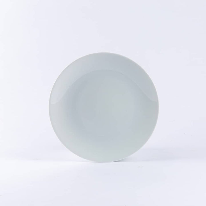 La grande assiette en porcelaine ronde - Blanche de Limoges Assiettes à diner Ogre la Fabrique