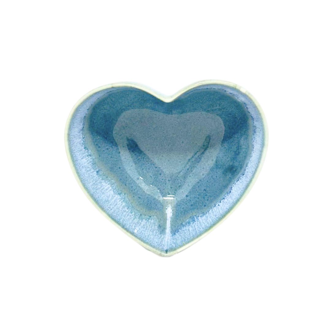 Bol coeur bleu
