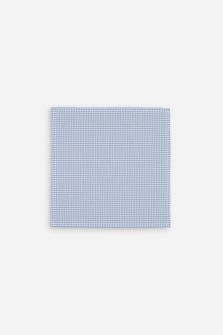 Set of 12 mixed color gingham napkins 
