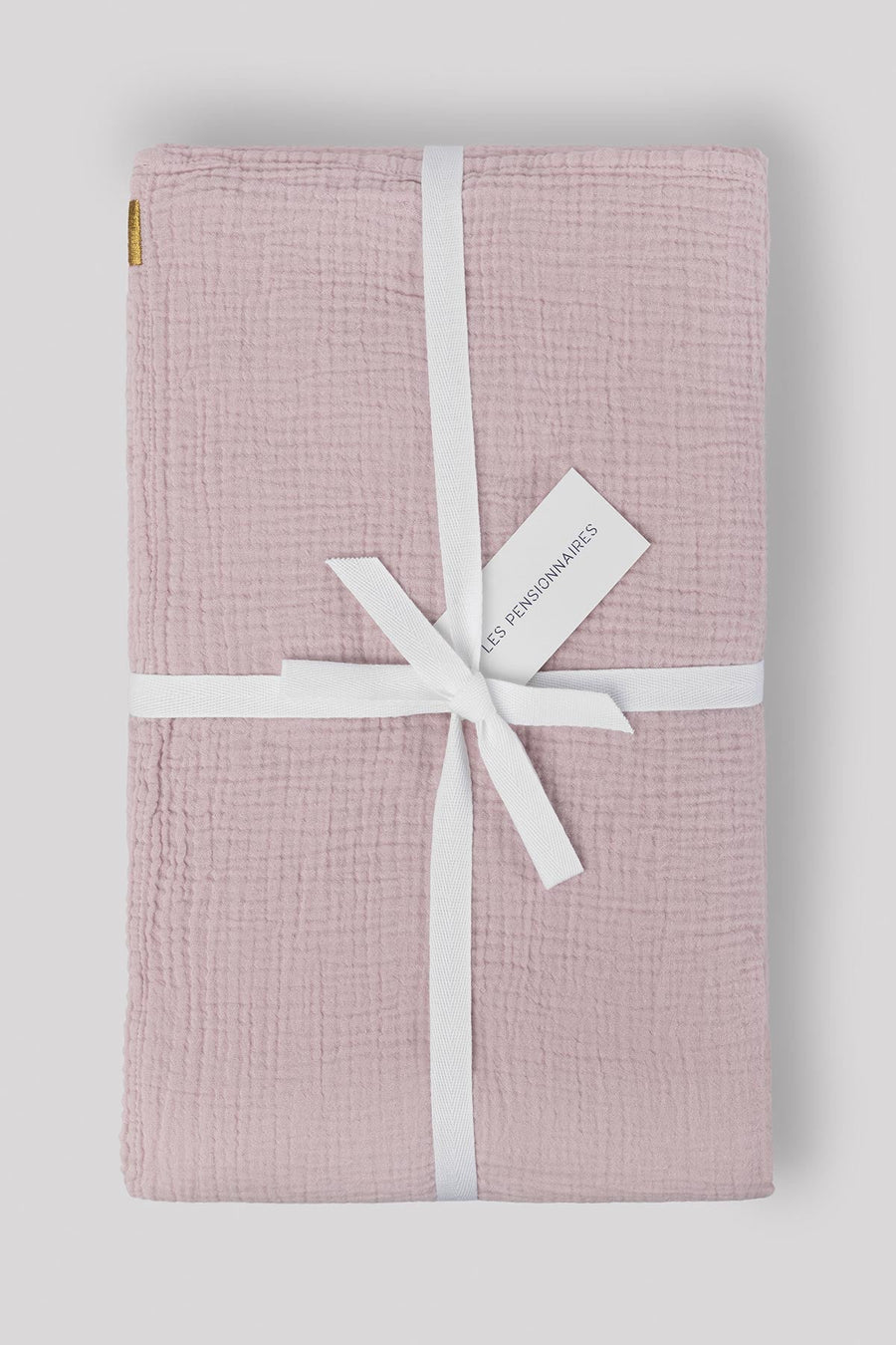 Nappe en double gaze de coton rose délicat Nappes Les Pensionnaires