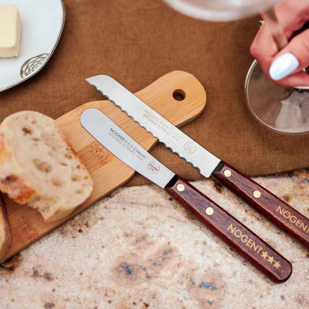 Couteau Baguette - Lame 11cm crantée 6mm | Nogent Iconic