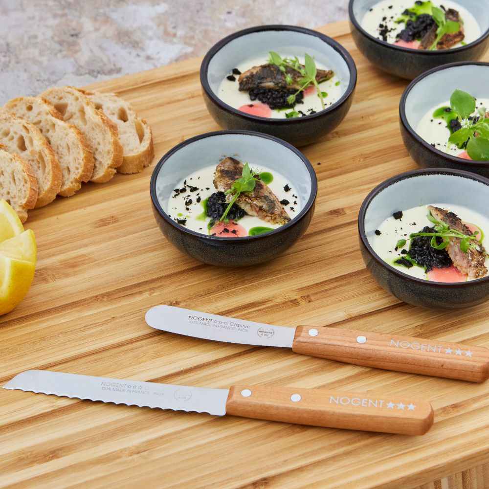 Couteau Baguette - Lame 11cm crantée 6mm | Nogent Iconic