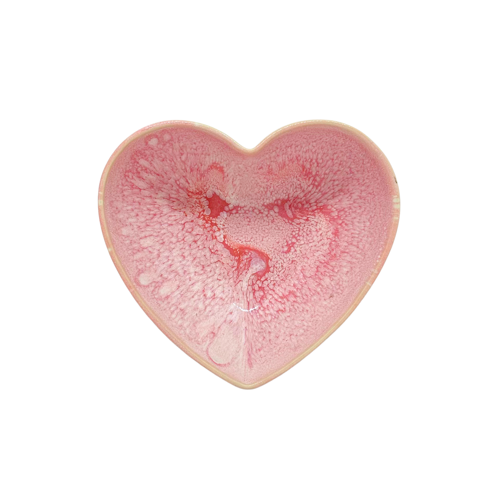 Bol coeur rose Camélia