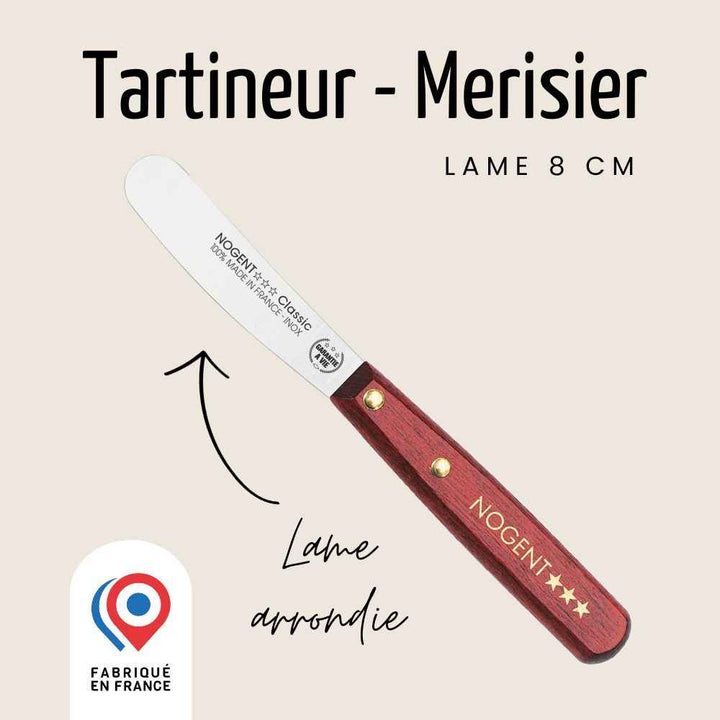 Tartineur - Lame lisse 8cm | Nogent Iconic