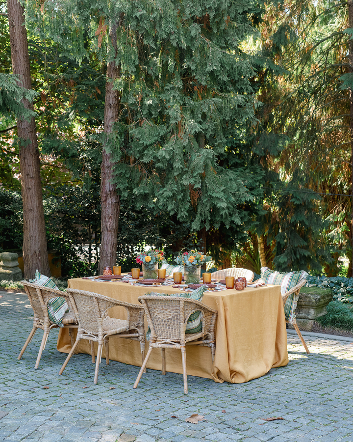 Set de table Gotas, beige et terracotta Sets de table Mariaida Home