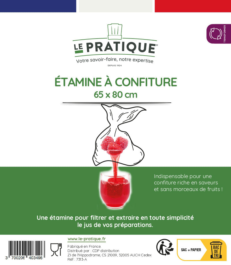 Etamine à confiture - Le Pratique Etamines Le Pratique