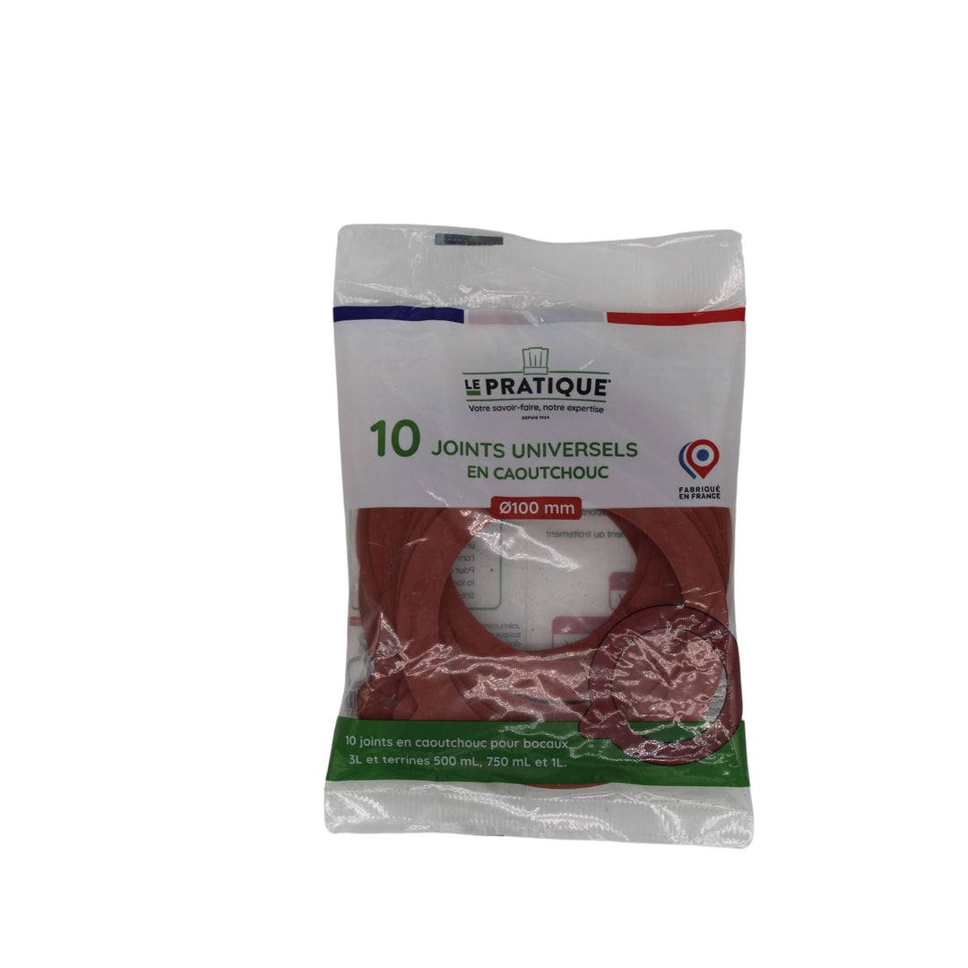 Sachet de 10 joints universels Ø 100 mm - Le Pratique Joints de conservation Le Pratique