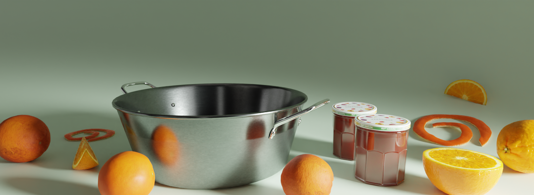 324 ml jam jars, pack of 6 - Le Pratique