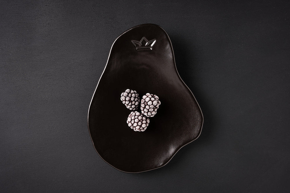 Petite assiette / repose-cuillère - par piece - Noir mat Repose-cuillères Dutchdeluxes