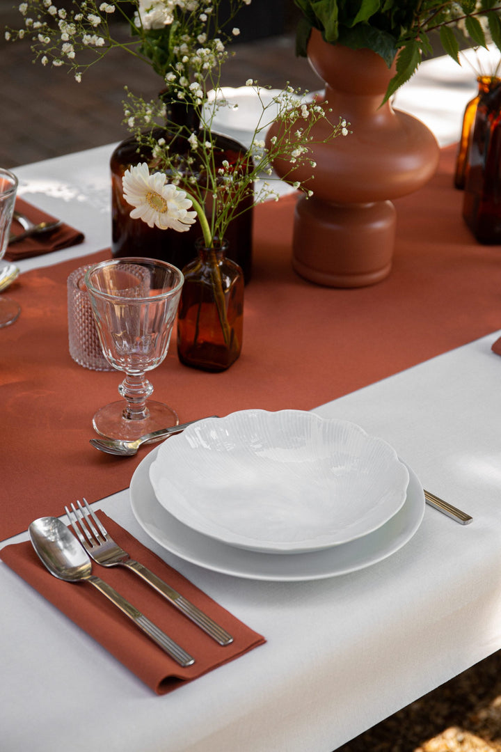 L'assiette creuse en porcelaine Tahiti - Blanche Assiettes creuses Ogre la Fabrique