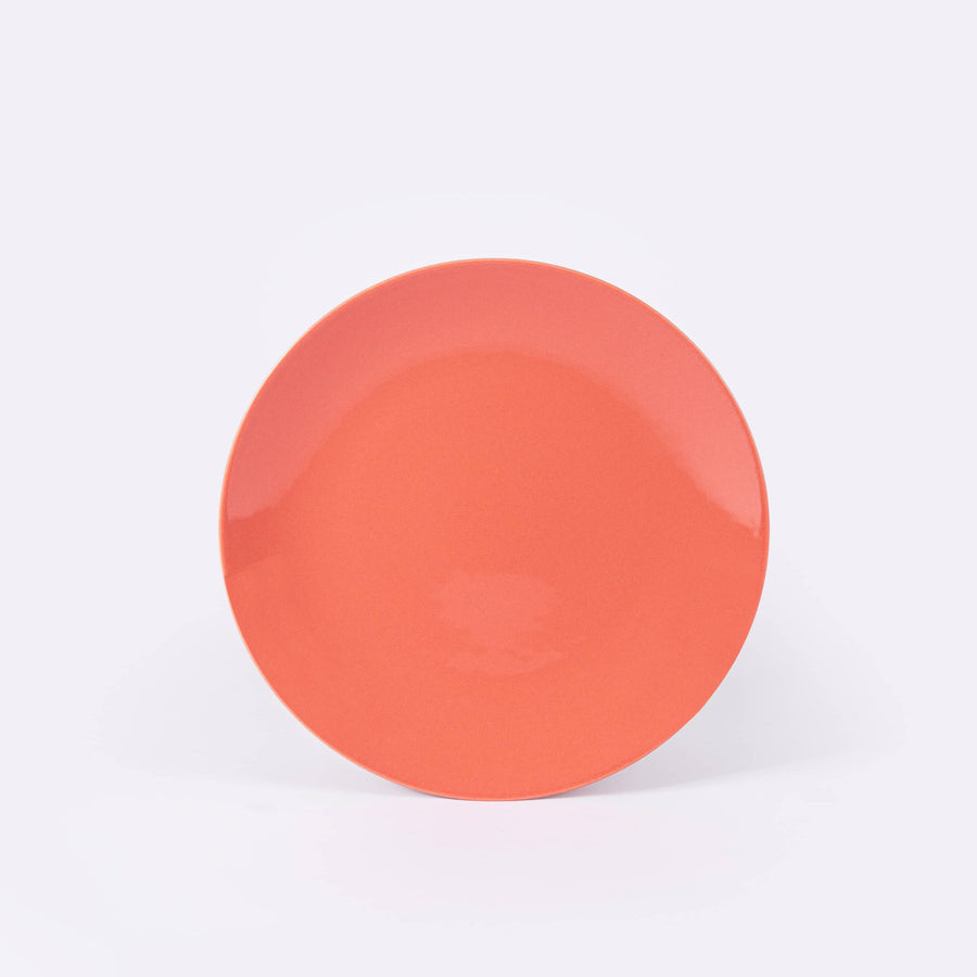 La grande assiette en porcelaine ronde - Terracotta Assiettes à diner Ogre la Fabrique
