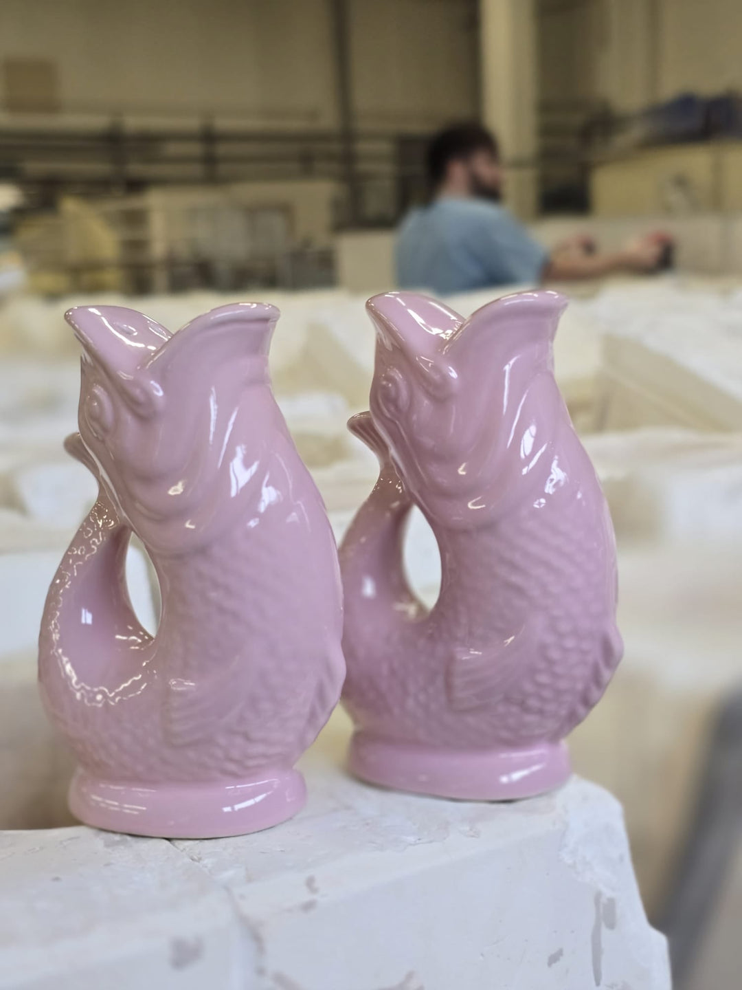 Salière et poivrière Gluggle Jug | Rose bébé