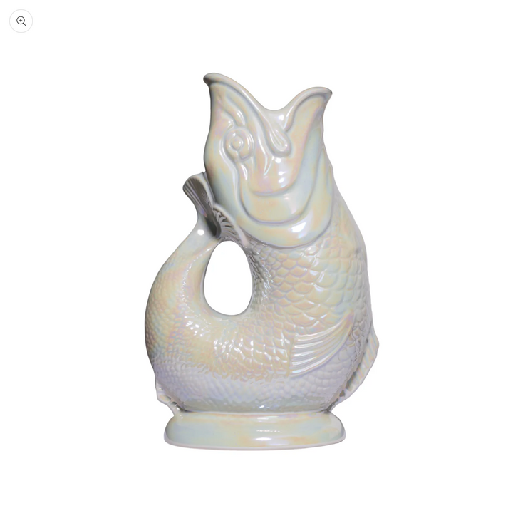 Autenthique Carafe GlouGlou Poisson | Gluggle jug | Format XL