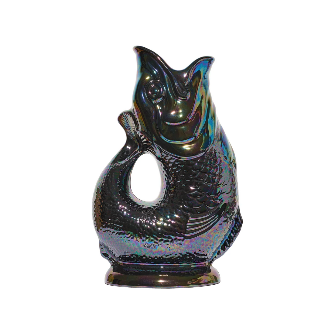 Autenthique Carafe GlouGlou Poisson | Gluggle jug | Format XL