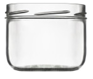 Sterilizable Twist-off Jars 350 mL Ø 100 mm Pack of 6 - Le Pratique