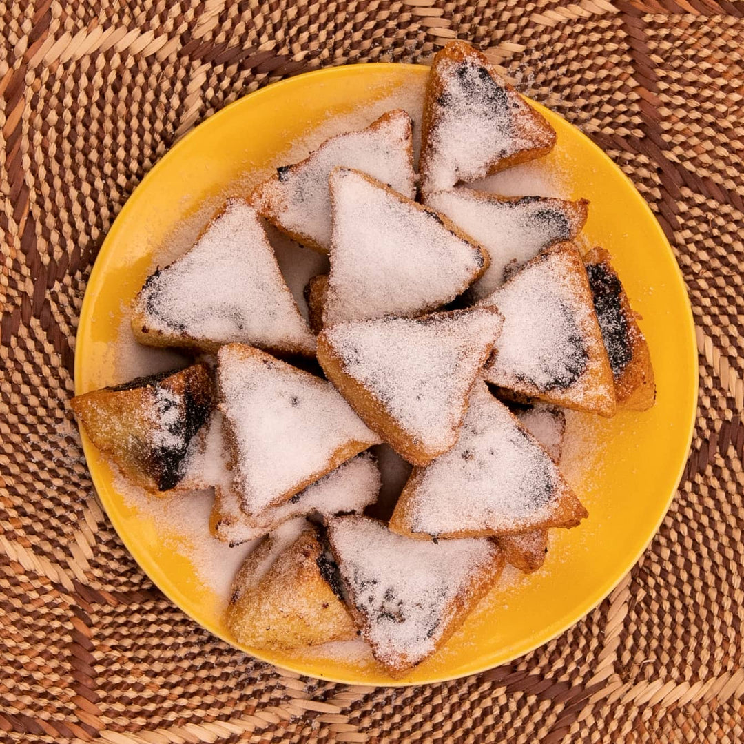 L'assiette à dessert en porcelaine ronde - Jaune moutarde Assiettes à dessert Ogre la Fabrique