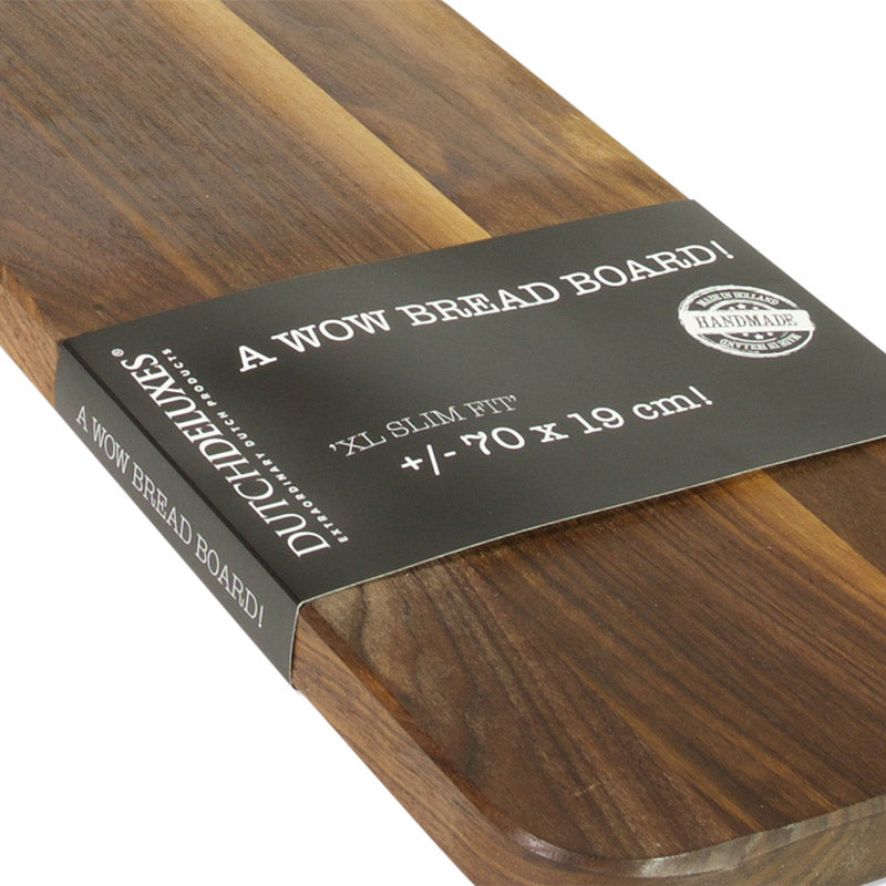 Planche à pain XL Slim Fit - Noyer huilé Billots et planches Dutchdeluxes