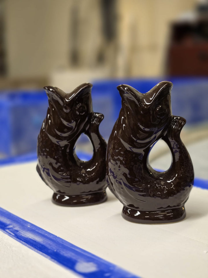Gluggle Jug Salt and Pepper Shakers | Chocolate