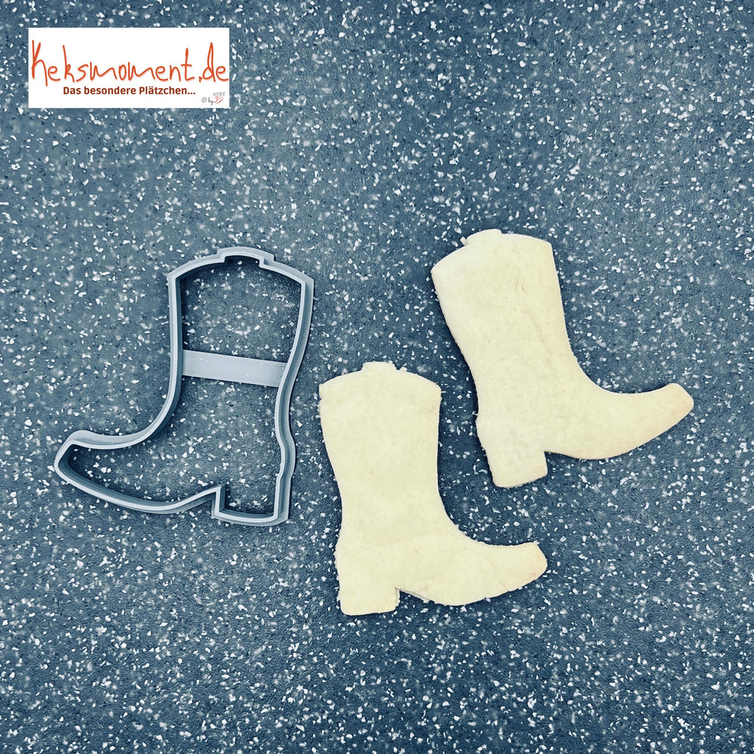 Emporte-pièce Bottes de cowboy Emporte-pièces Keksmoment