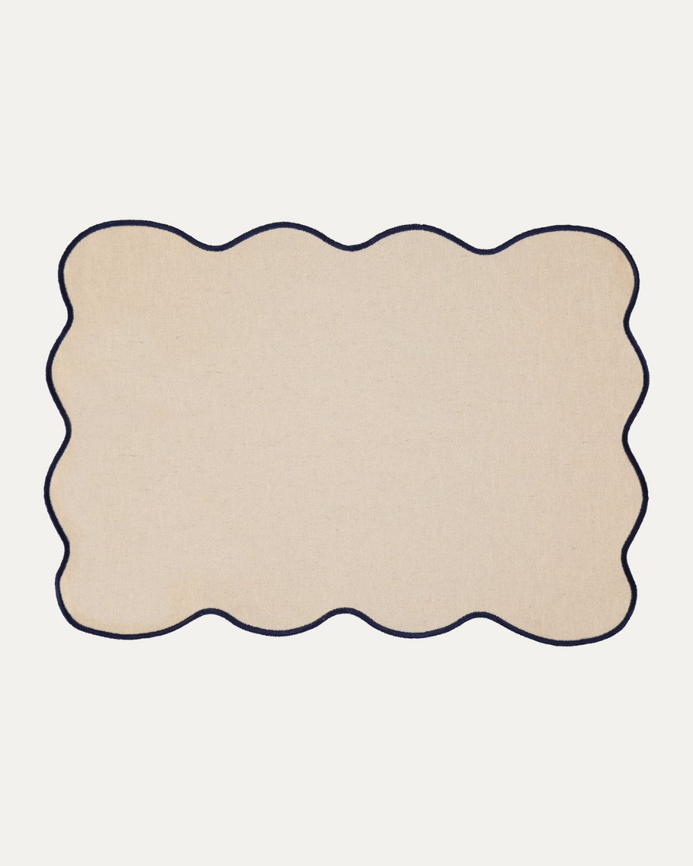 Set de table Palma, beige et noir Sets de table Mariaida Home