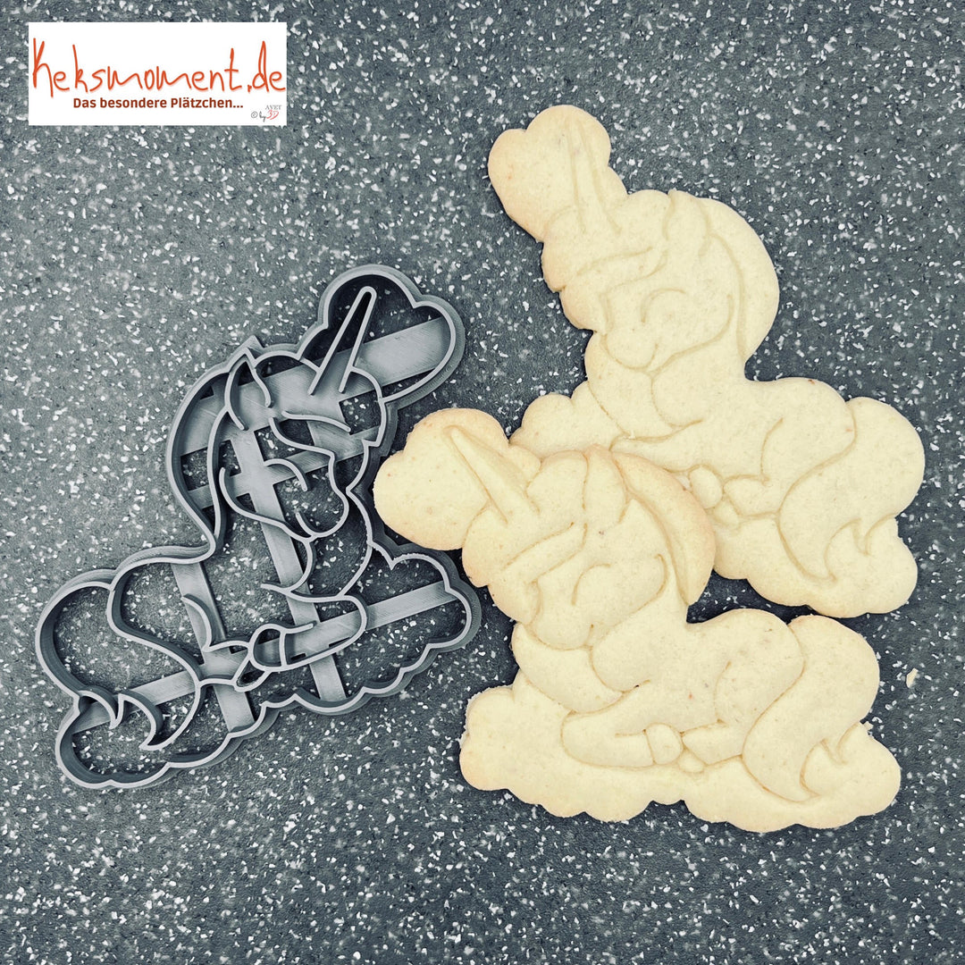 Unicorn cookie cutter