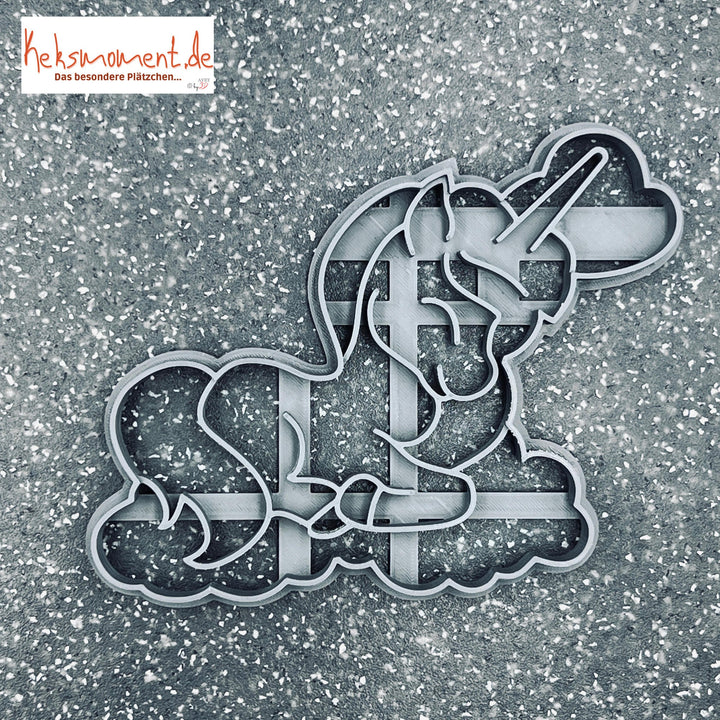 Unicorn cookie cutter
