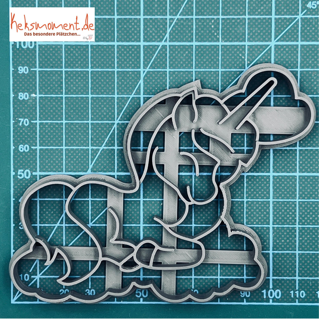Unicorn cookie cutter