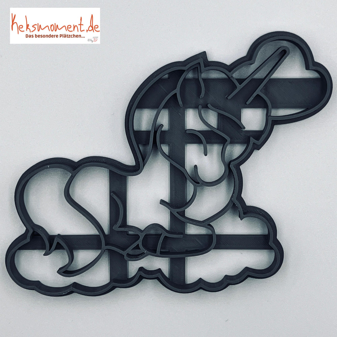 Unicorn cookie cutter