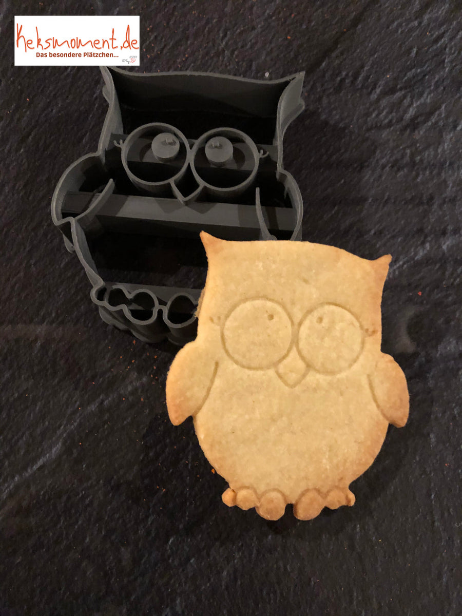Emporte-pièce Hibou Emporte-pièces Keksmoment