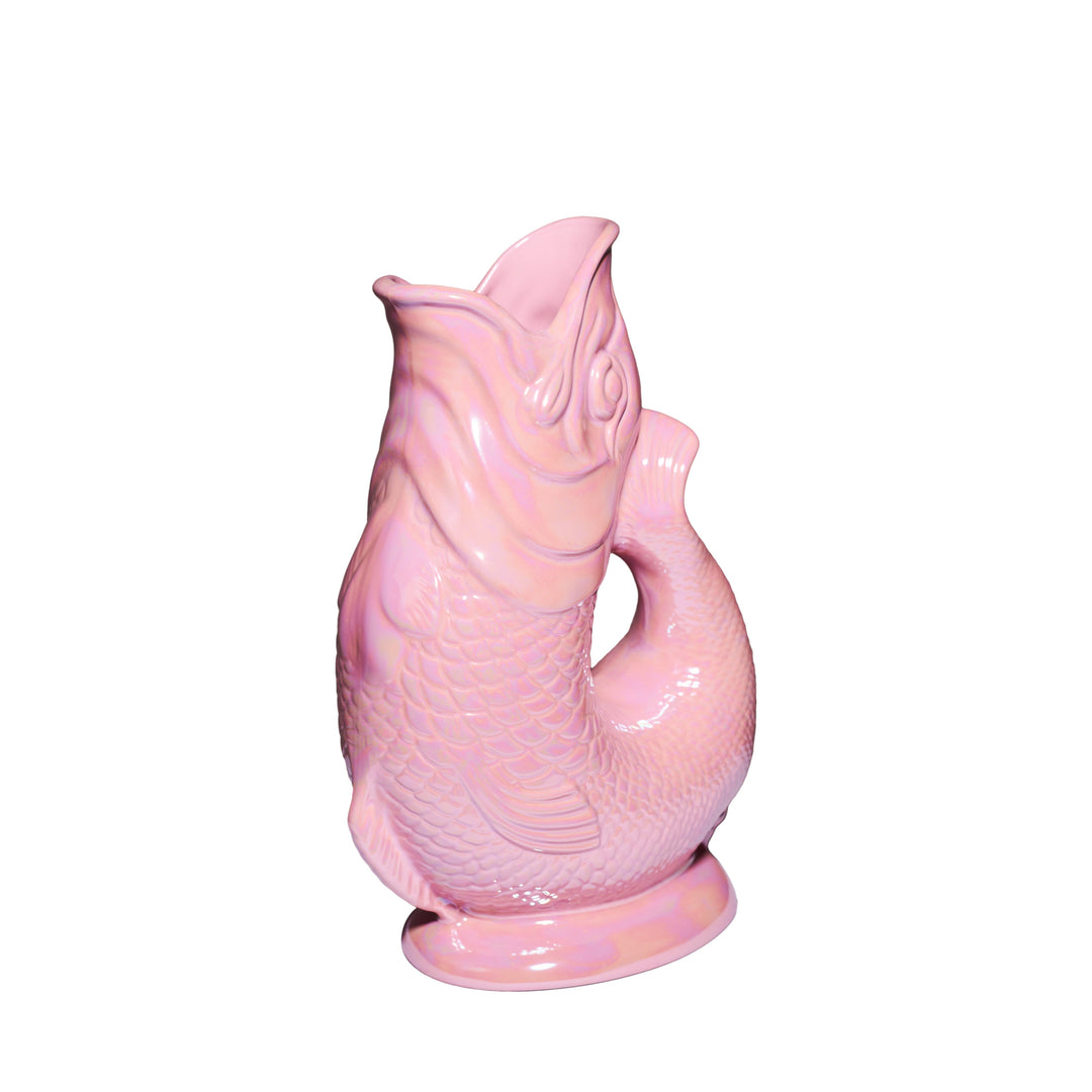 Authentic Gluggle Jug Fish | Gluggle jug | Iridescent light pink