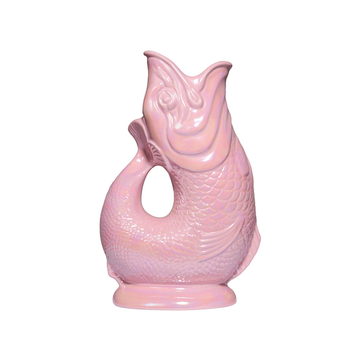 Authentic Gluggle Jug Fish | Gluggle jug | Iridescent light pink