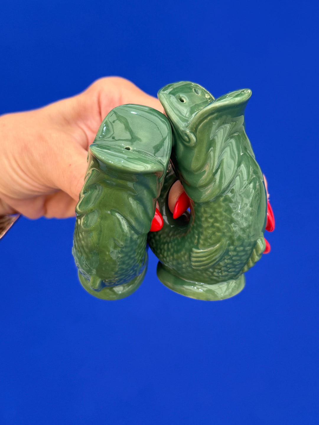 Salière et poivrière Gluggle Jug | Vert foncé