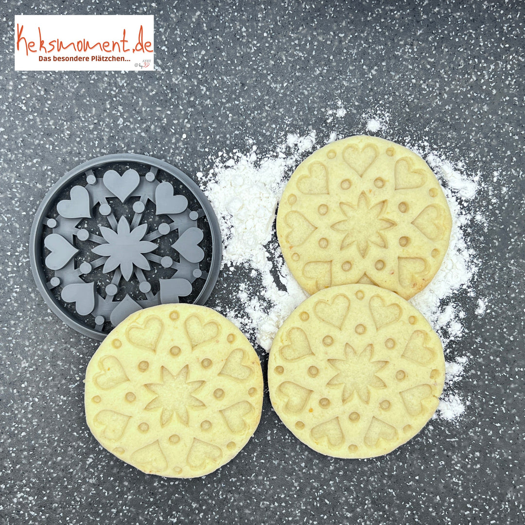 Heart Mandala Cookie Cutter