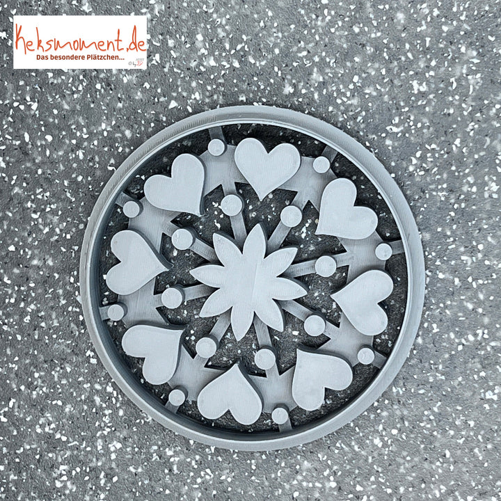 Heart Mandala Cookie Cutter