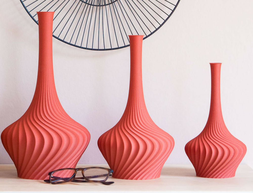 Vase design Aquilon pour fleur séchées et stabilisées Vases Filament