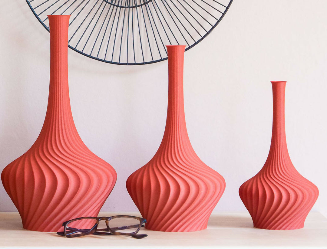 Vase design Aquilon pour fleur séchées et stabilisées Vases Filament