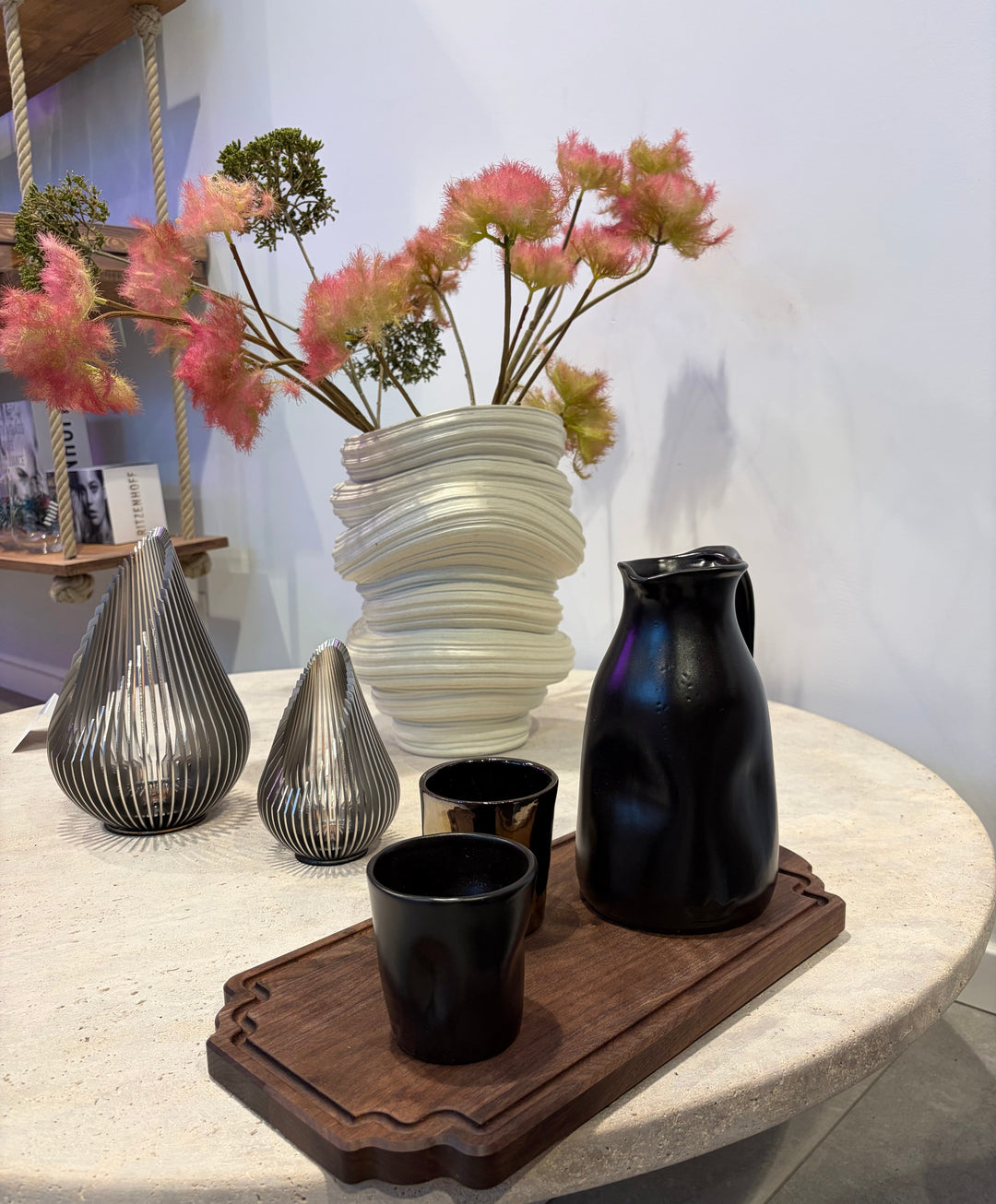 Carafe - Medium - Ceramic - Matte black