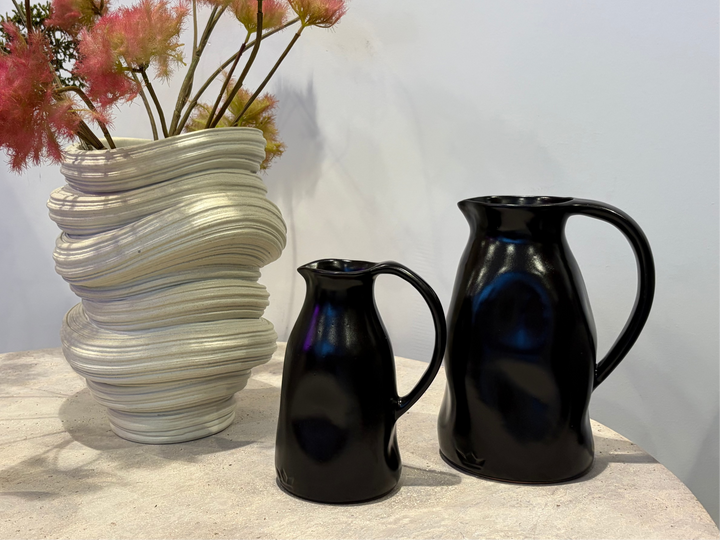Carafe - Medium - Ceramic - Matte black