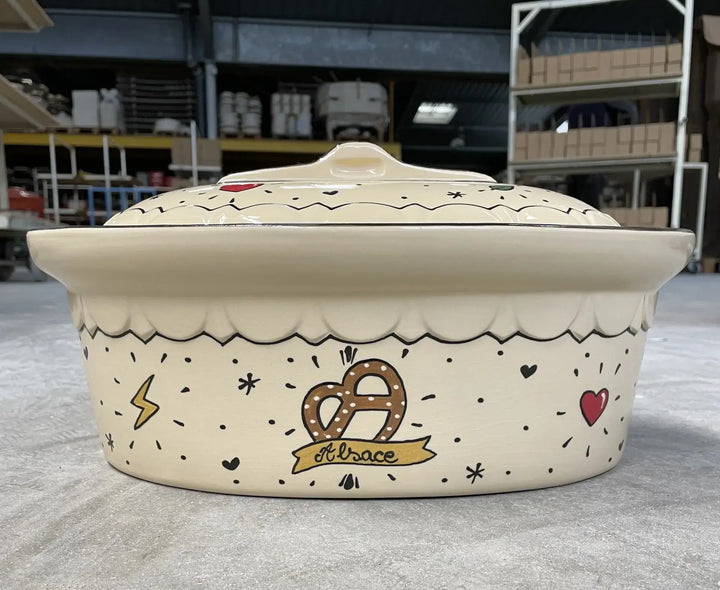 Terrine ovale alt schùle