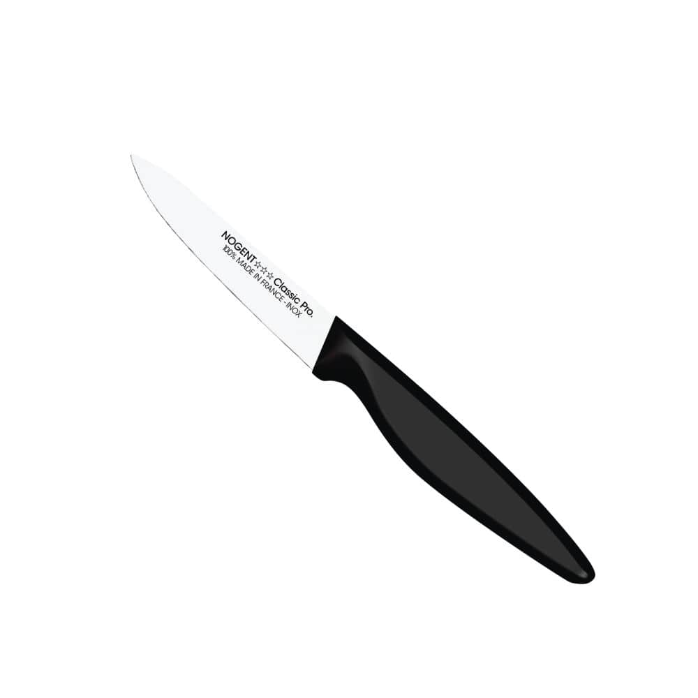 Couteau d'Office - Lame Lisse 9 cm - Noir | Classic Pro