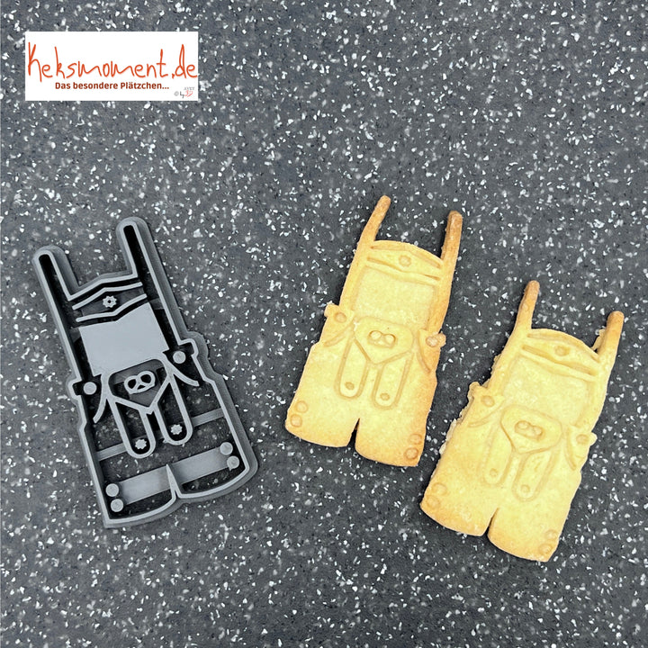 Lederhosen cookie cutter 