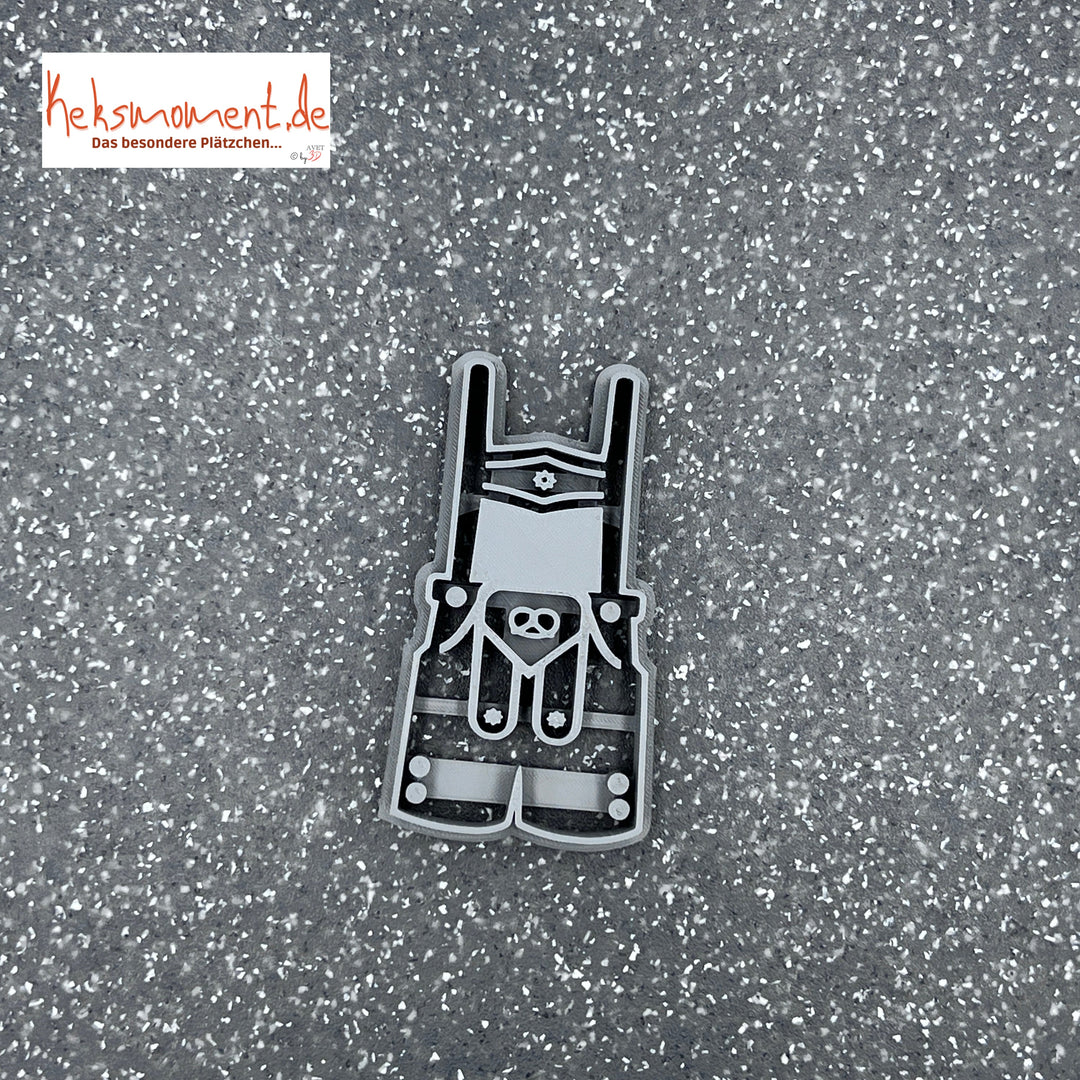 Lederhosen cookie cutter 