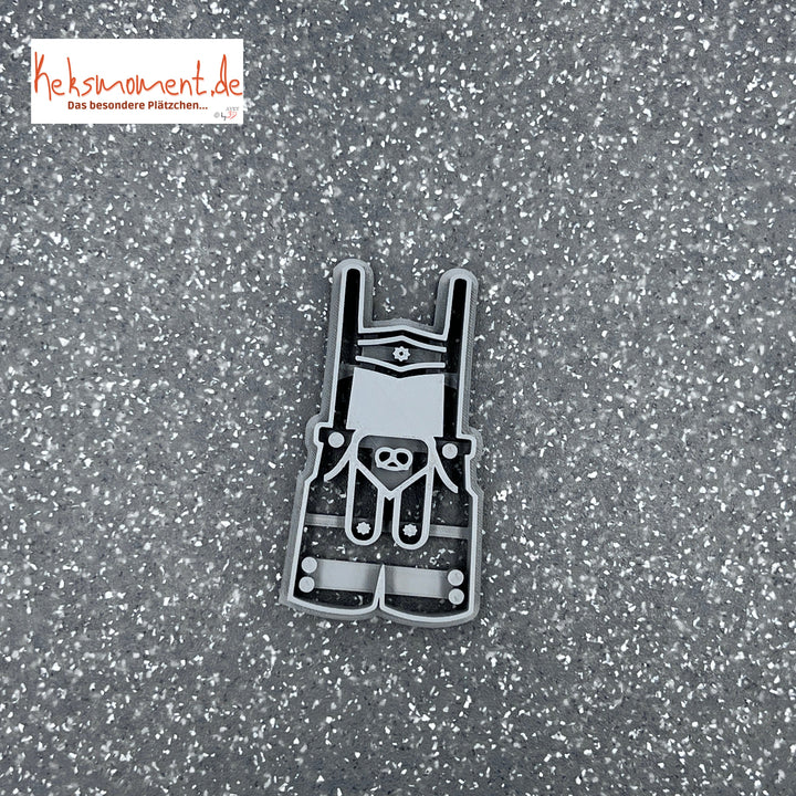 Lederhosen cookie cutter 