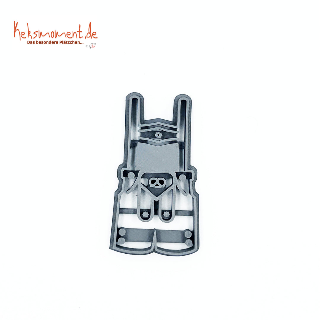 Lederhosen cookie cutter 