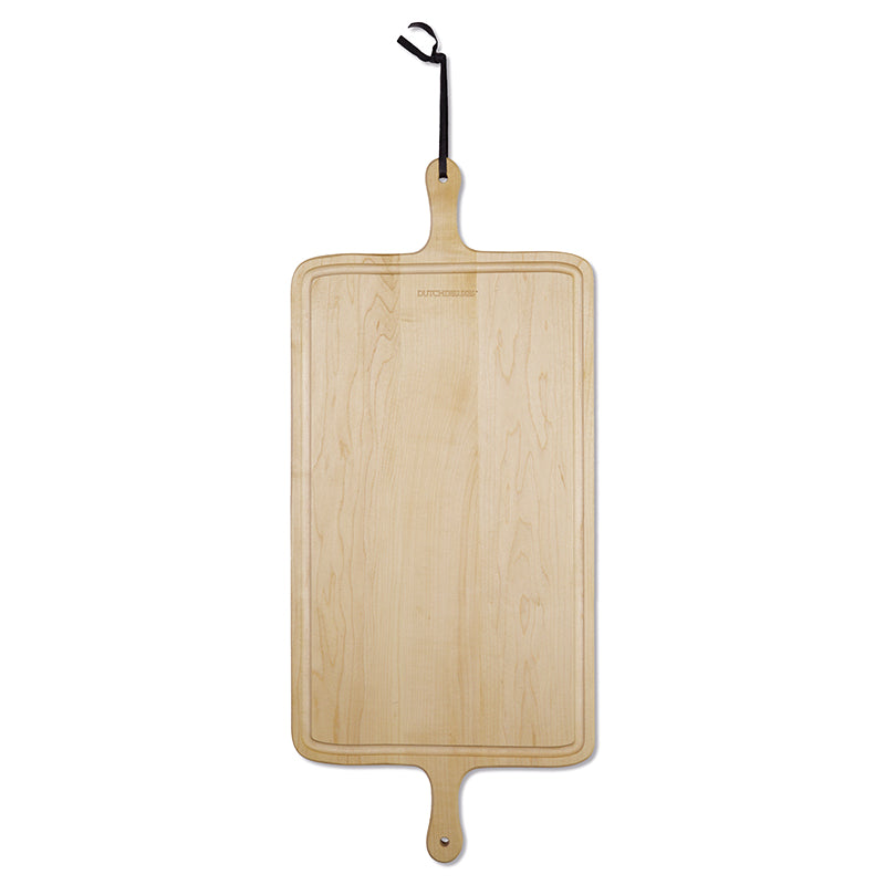 Planche BBQ XL Rectangulaire - Érable dur huilé Planches BBQ Dutchdeluxes